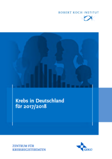 Titelbild der Broschüre "Krebs in Deutschland für 2019 / 2020"