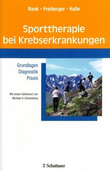 Titelbild des Buches "Sporttherapie bei Krebserkrankungen: Grundlagen - Diagnostik - Praxis"