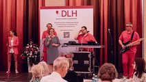 Die Band "Kölsche Adler" sorgt für Stimmung bei der Jubiläumsfeier "30 Jahre DLH" Die Band "Kölsche Adler" sorgt für Stimmung
