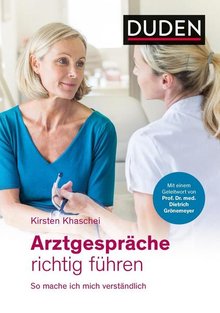 Titelbild des Buches "Arztgespräche richtig führen - So mache ich mich verständlich"