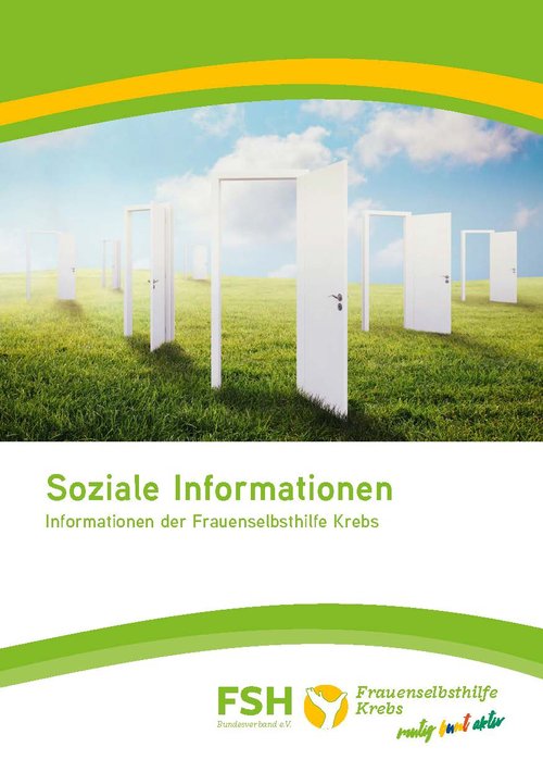 Titelbild der Broschüre "Soziale Informationen 2023"