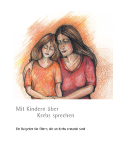 Titelbild der Broschüre "Mit Kindern über Krebs sprechen"