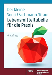 Titelbild des Buches "Der kleine Souci / Fachmann / Kraut - Lebensmitteltabelle für die Praxis"