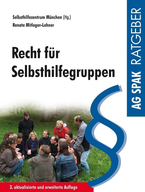 Titelbild des Buches "Recht für Selbsthilfegruppen"